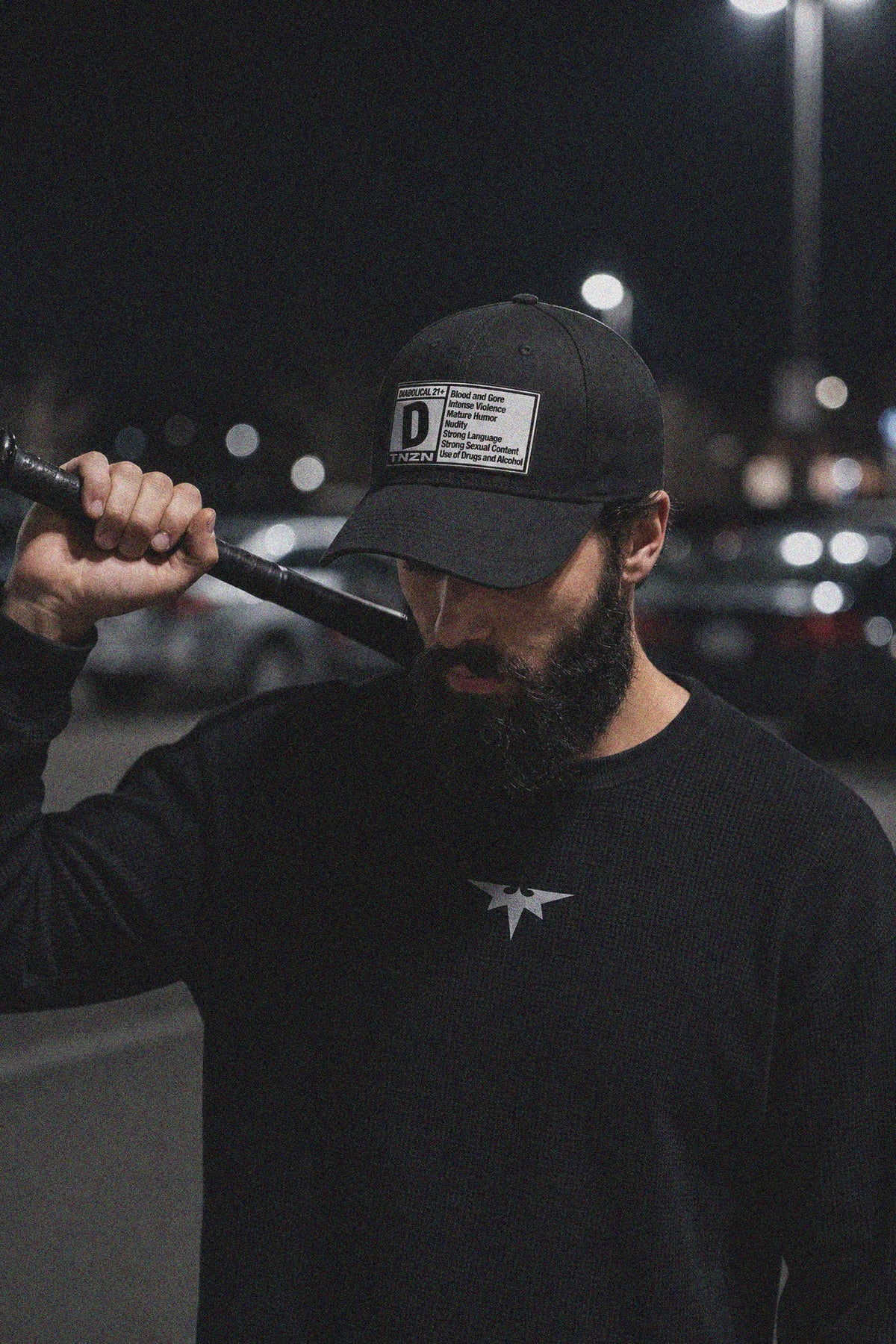 Diabolical Ottoman Baseball Cap Black