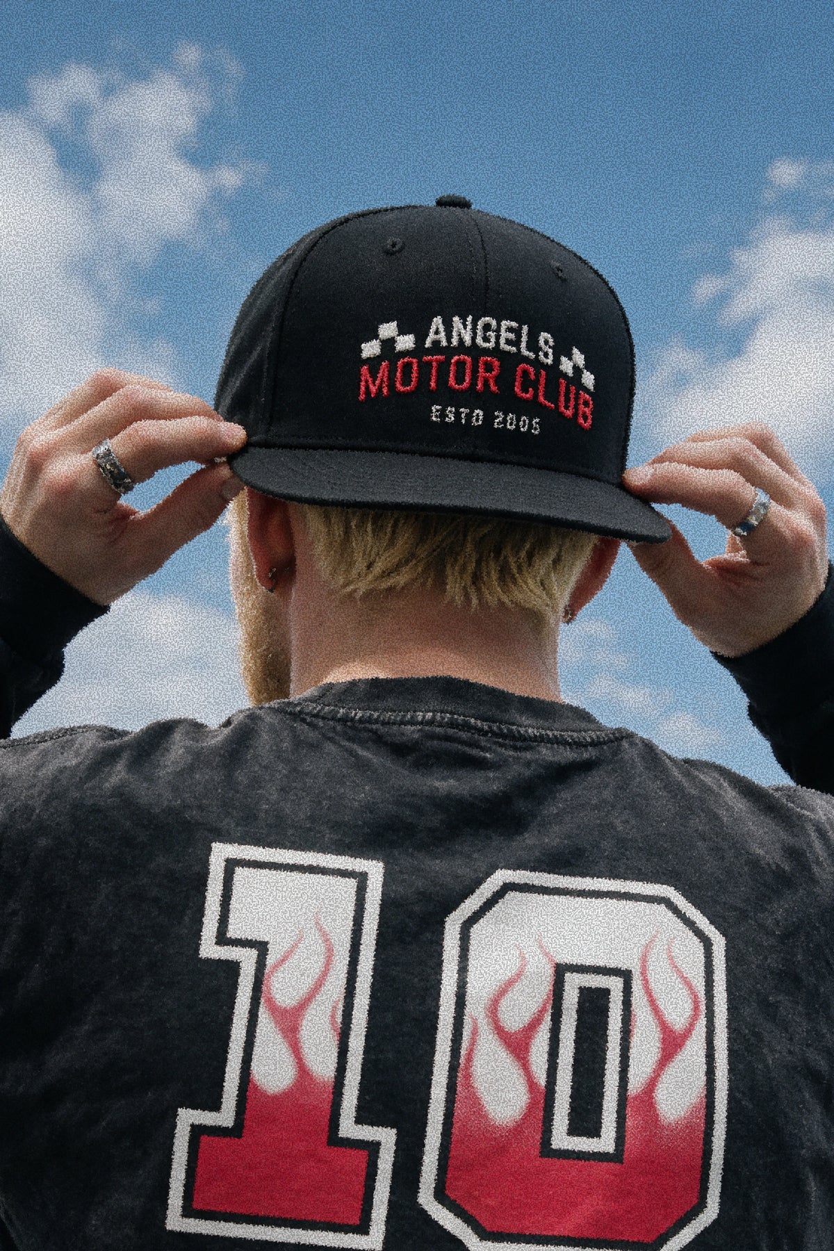 Angels Motor Club snapback pet Zwart