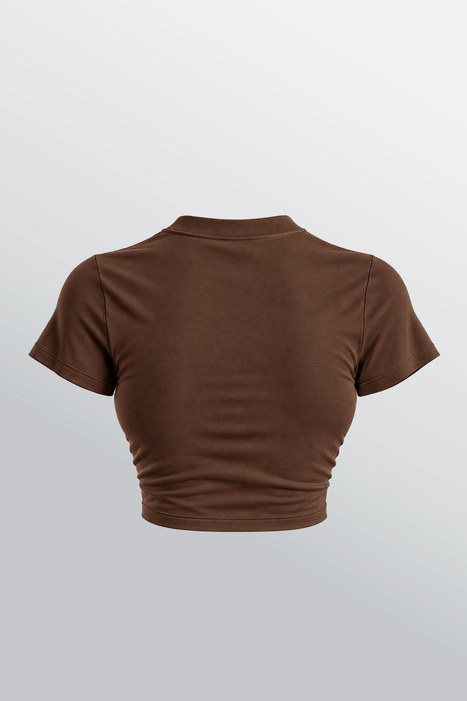 Bad Hair Day Baby Tee Brown