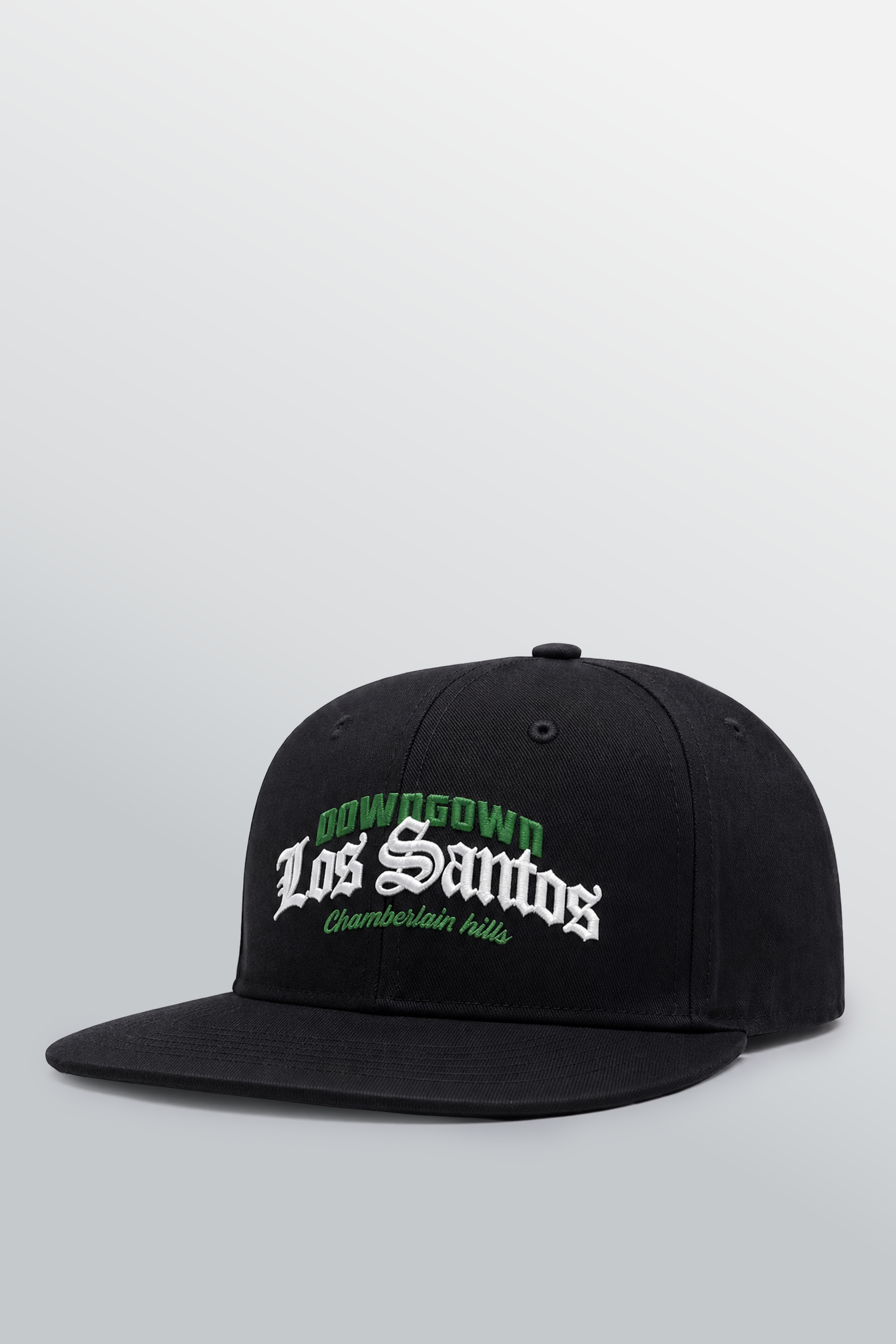 Los Santos Snapback Cap Black