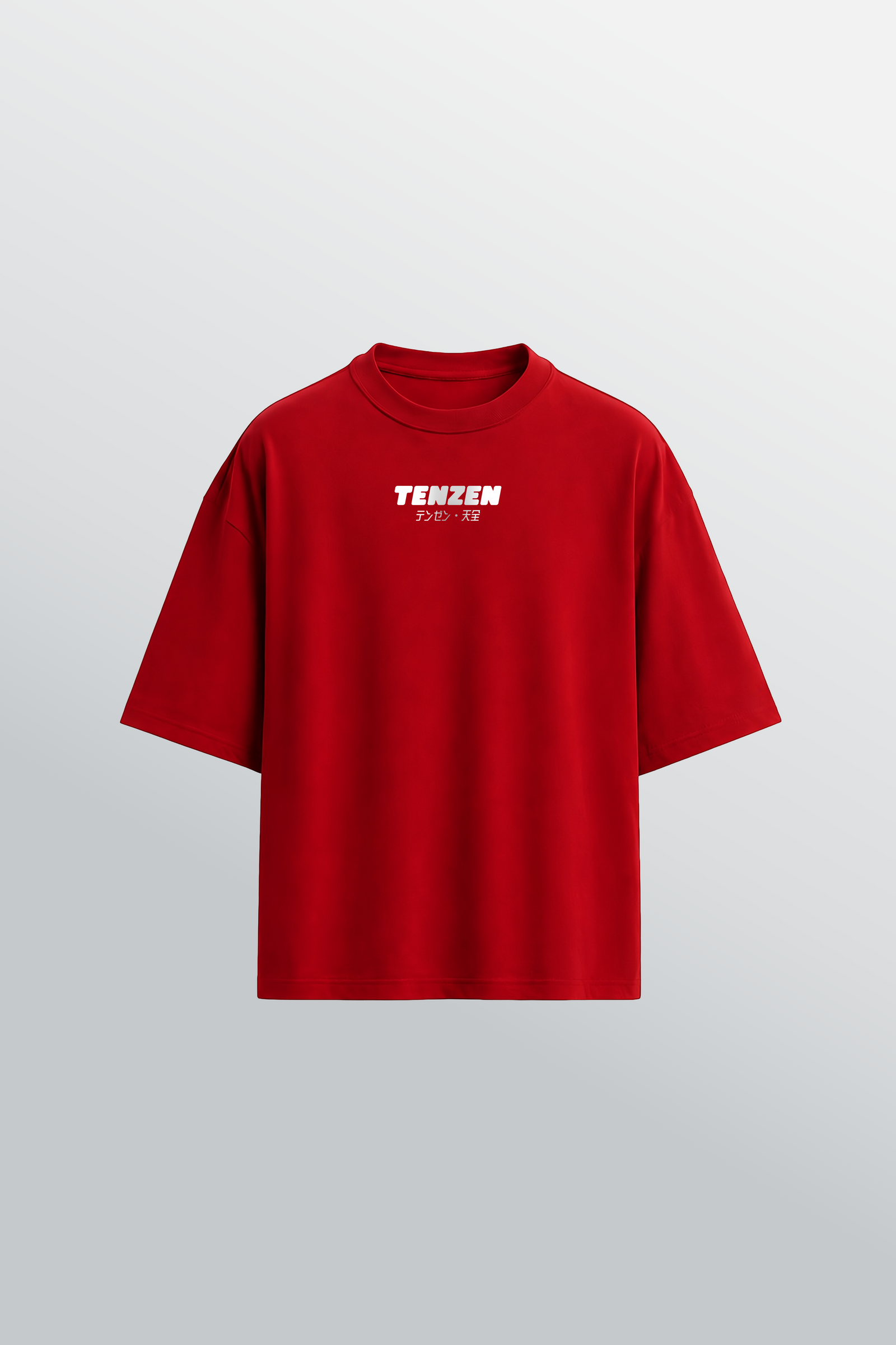 T-shirt oversize girocollo Rossa