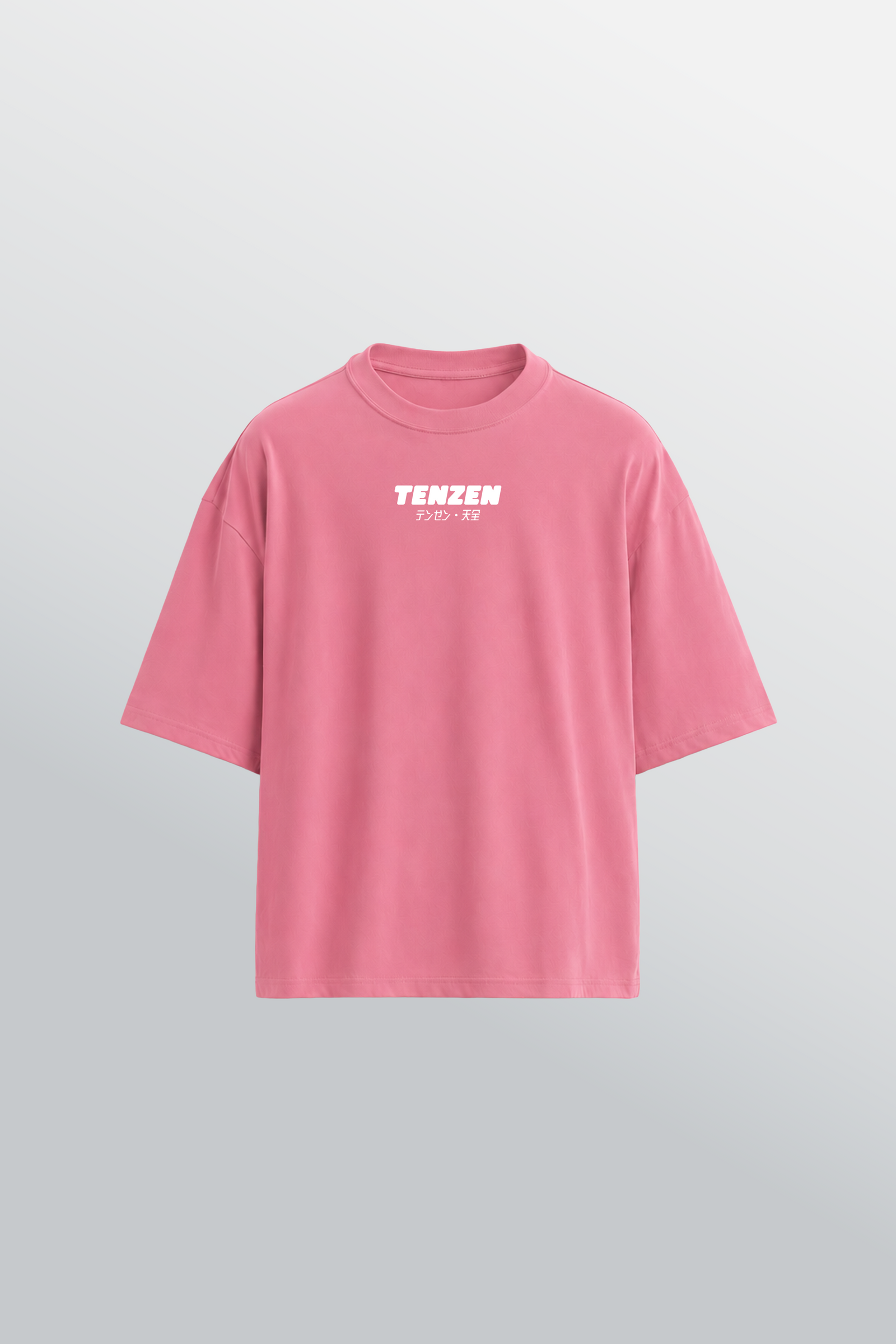 T-shirt oversize girocollo Rosa