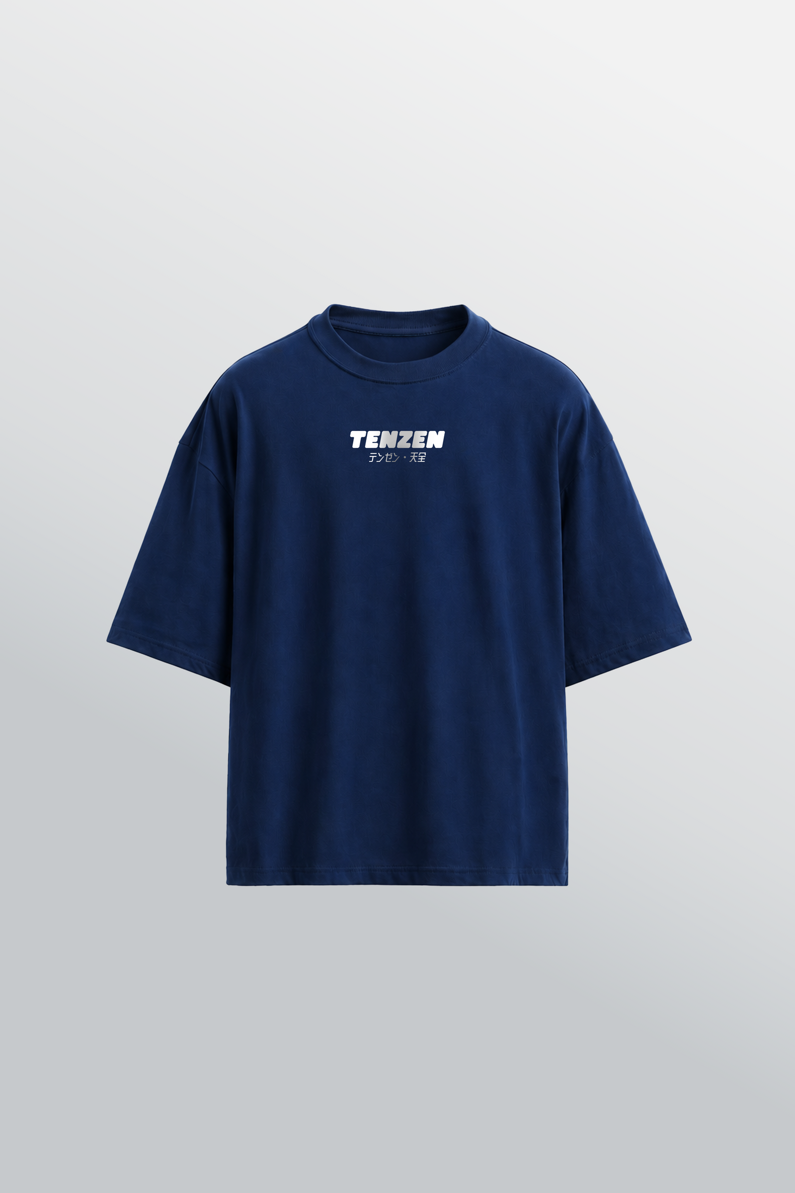 T-shirt oversize girocollo Blu navy