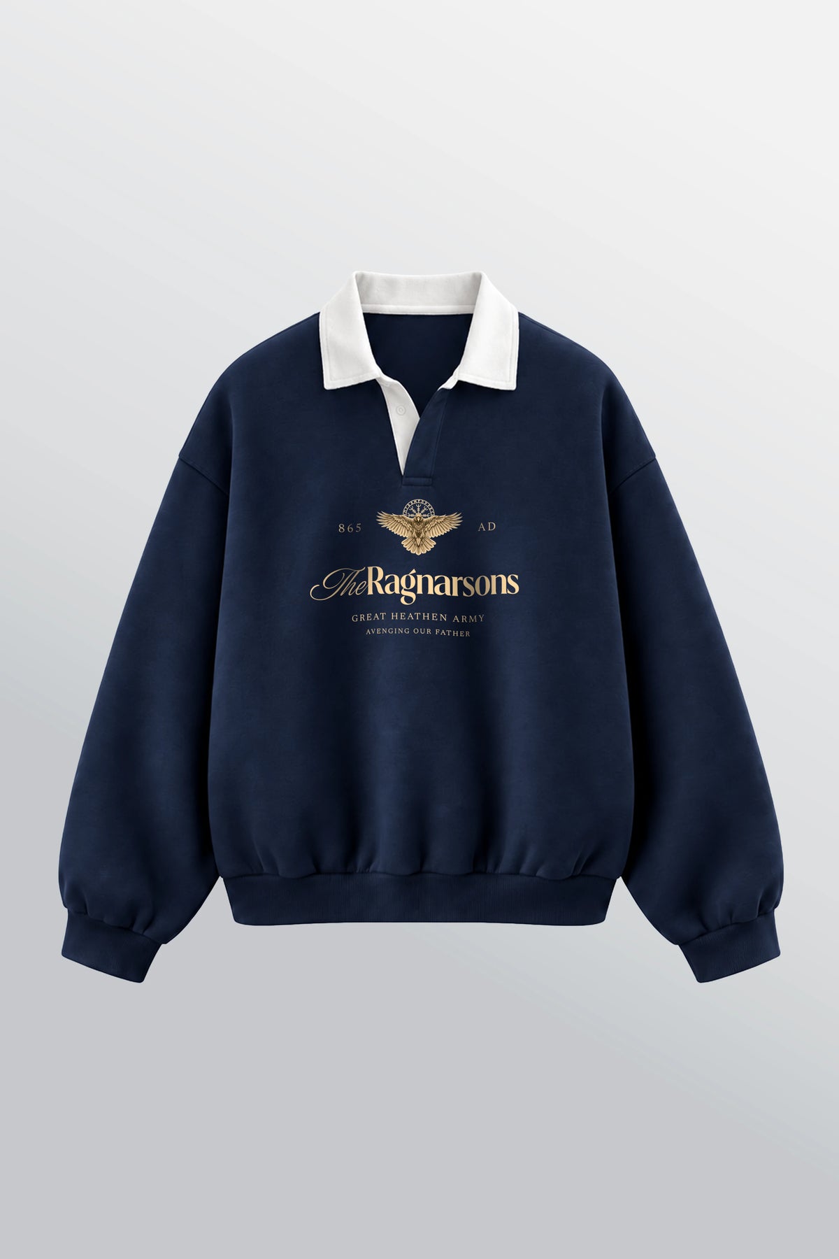 The Ragnarsons Polo-Sweatshirt Navy