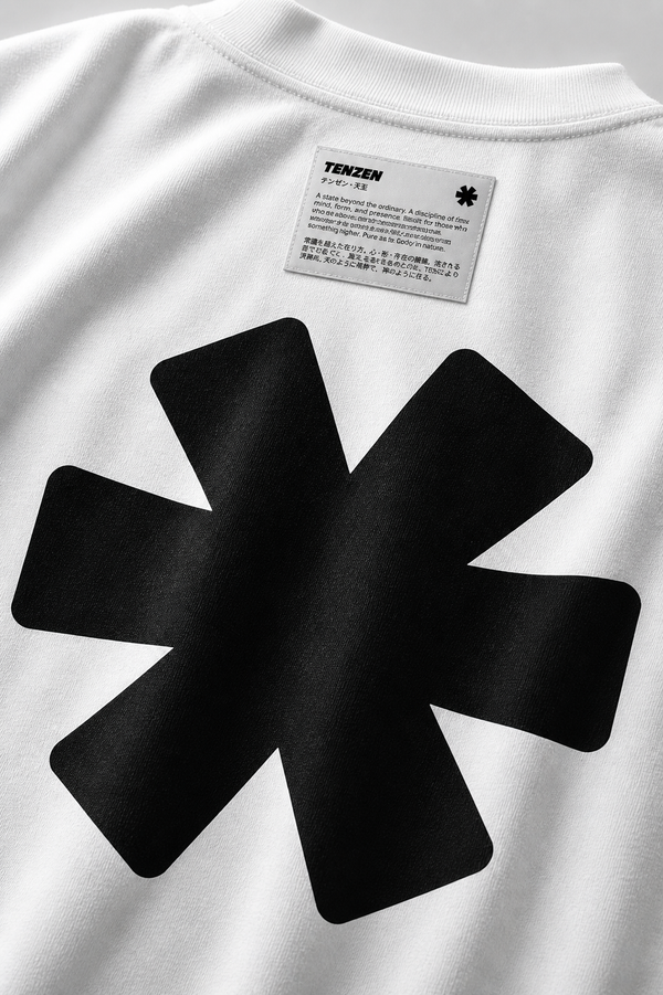 Crew Oversized Tee White