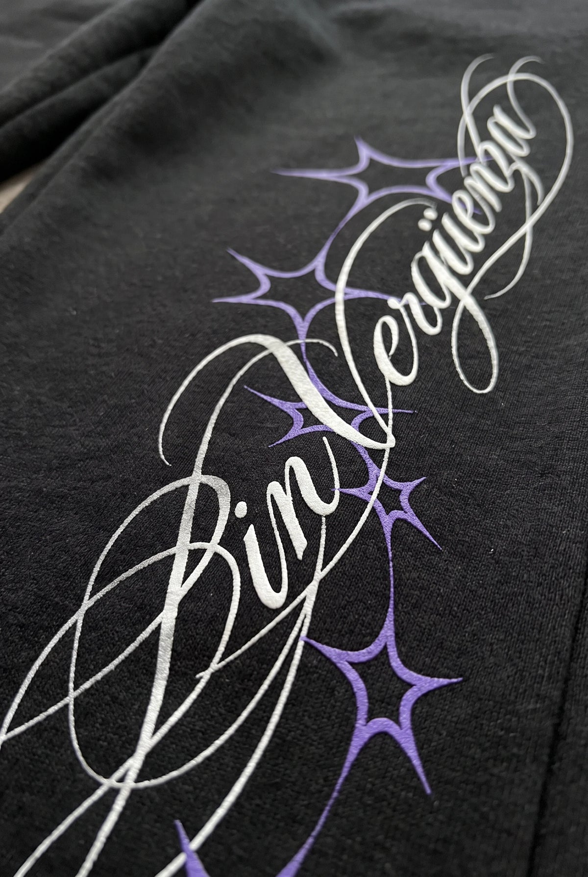 Bon Appetit Loose-Fit Sweatpants Black