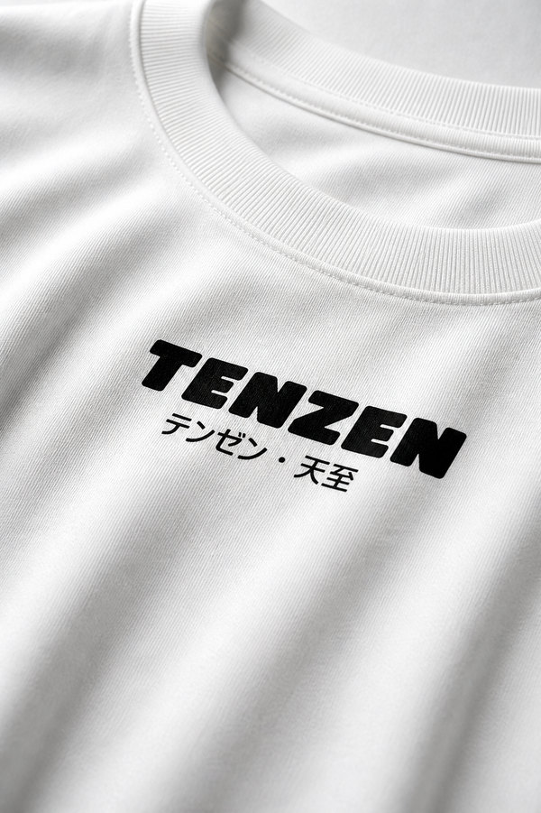 Crew Oversized Tee White