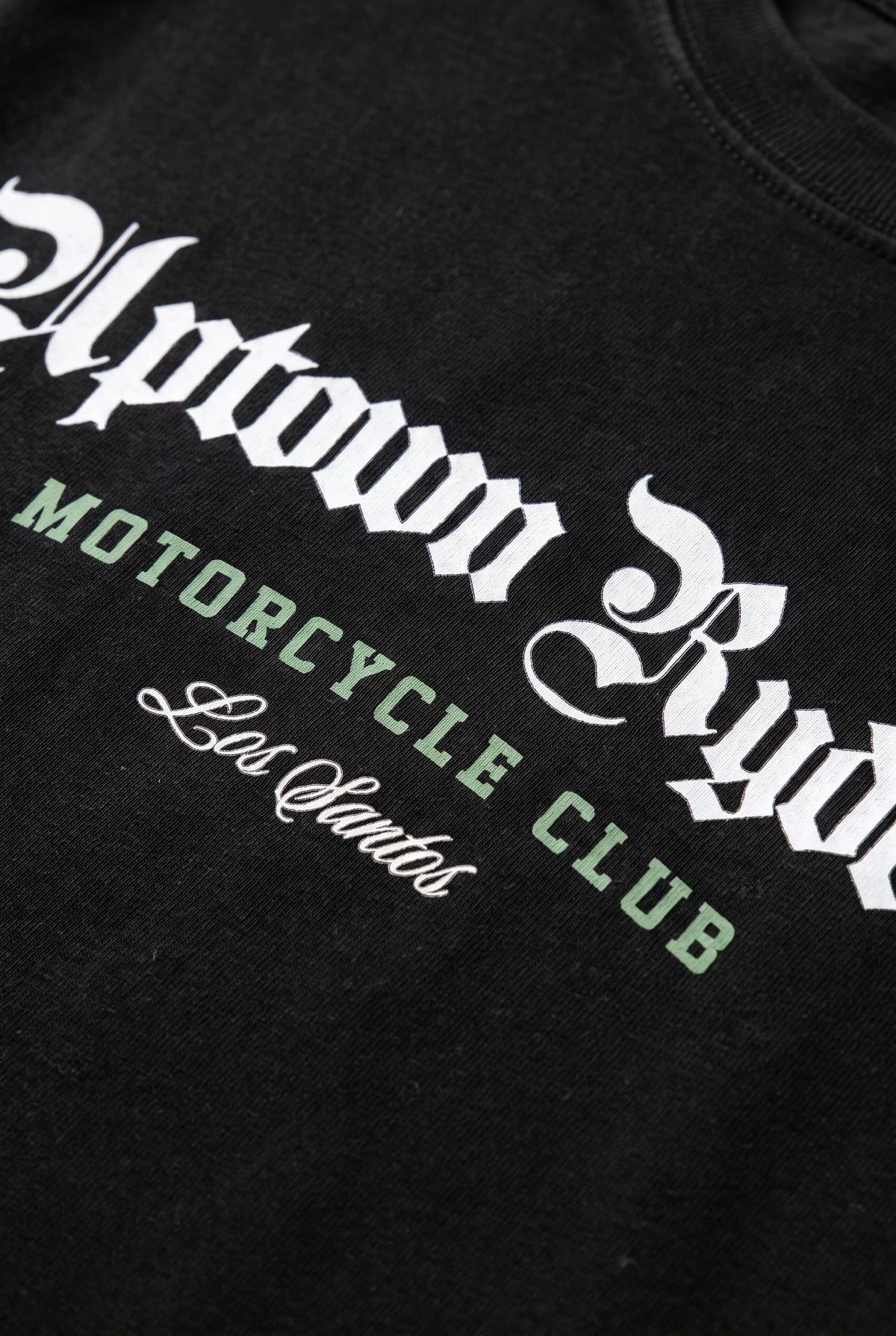 Los Santos Layered Tee Black - Macro-Front