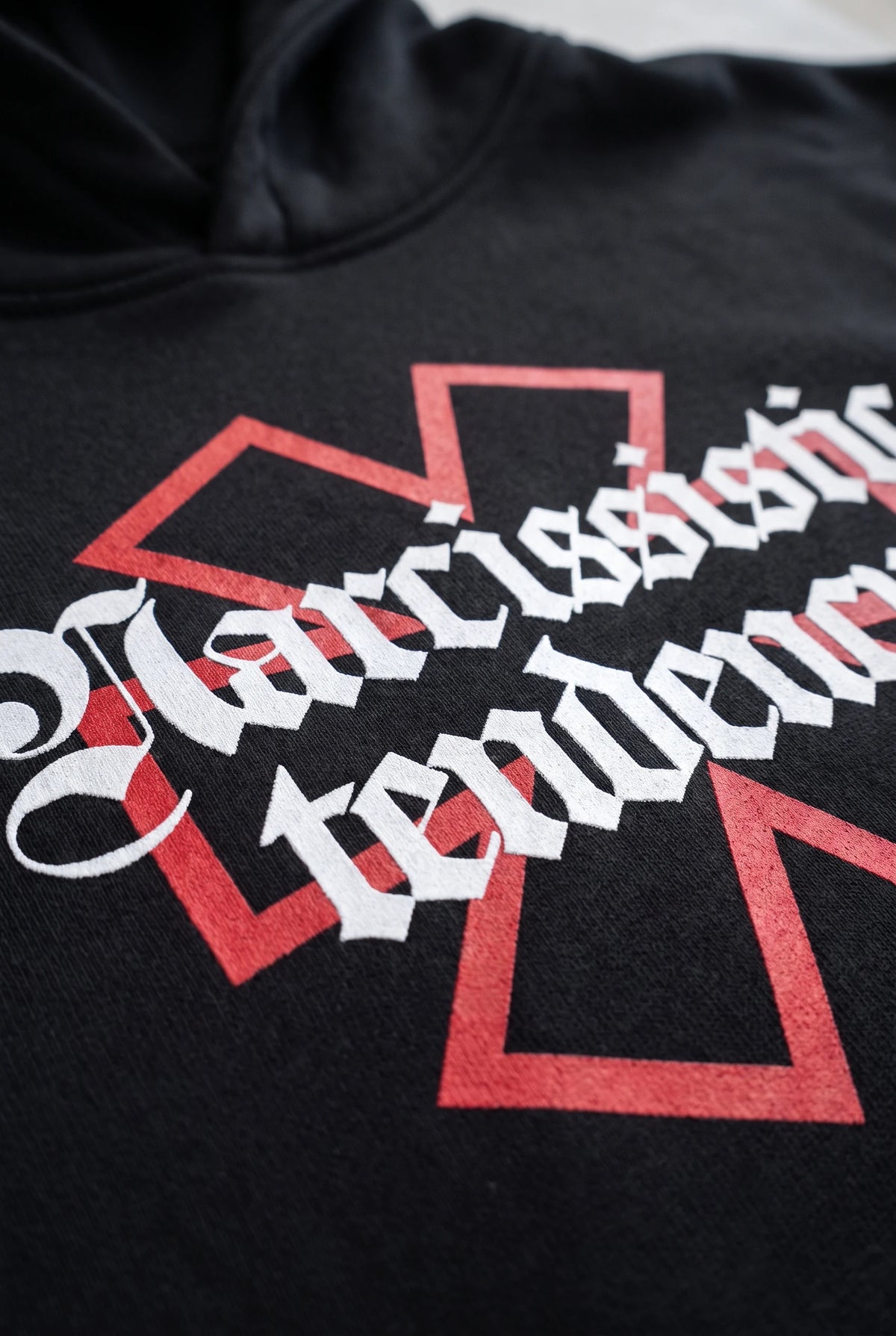 Narcissistic Tendency hoodie oversize noir