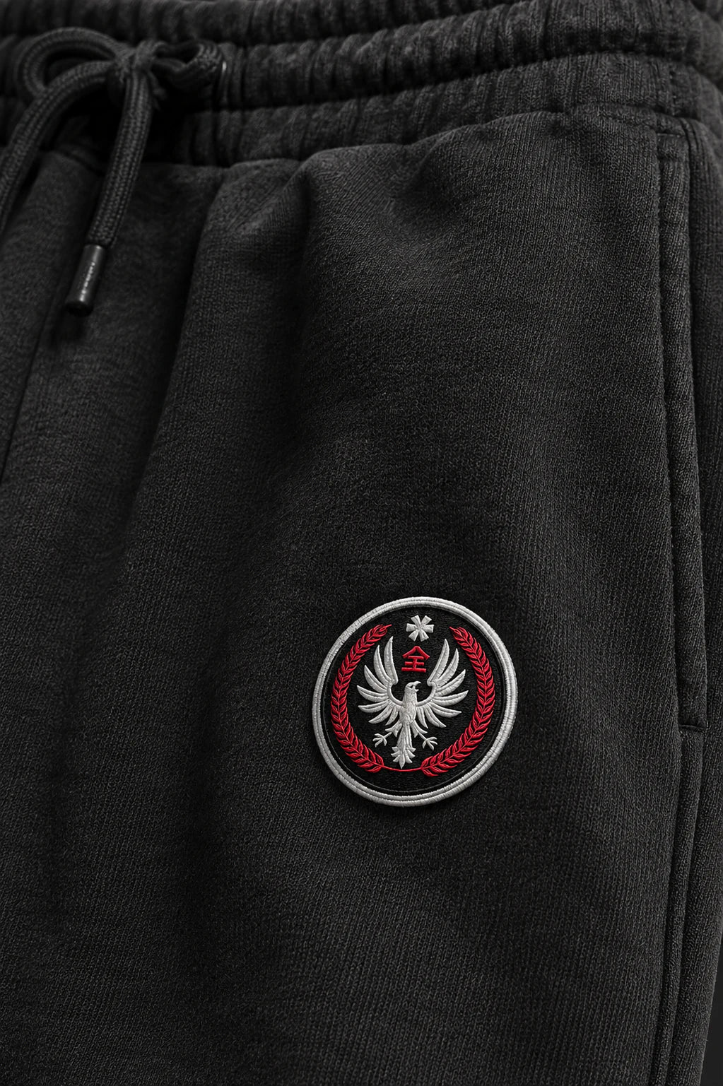 Angels Motor Club Loose-Fit Sweatpant Black