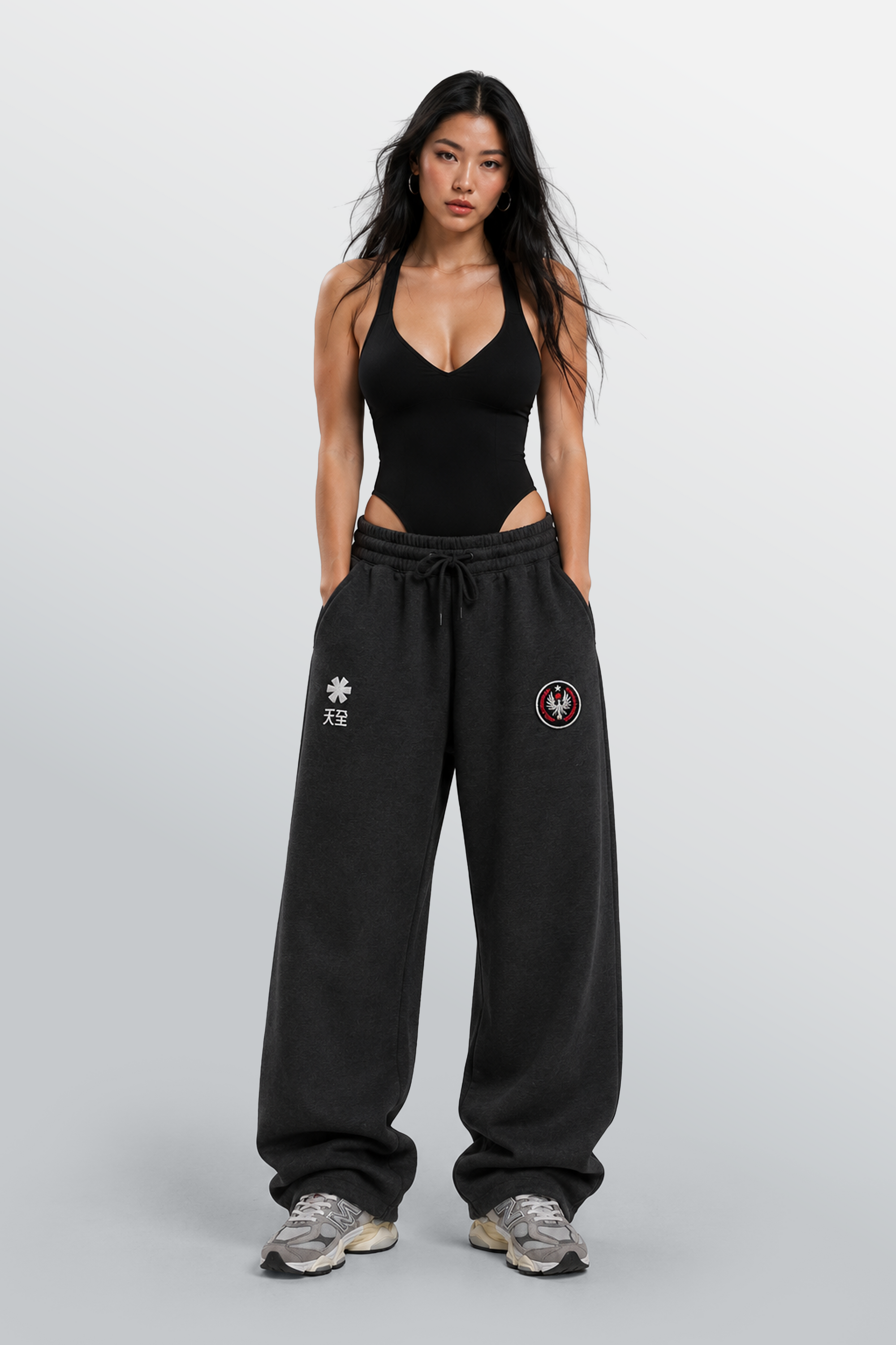 Tenzen Angels Motor Club Loose-Fit Sweatpant Black