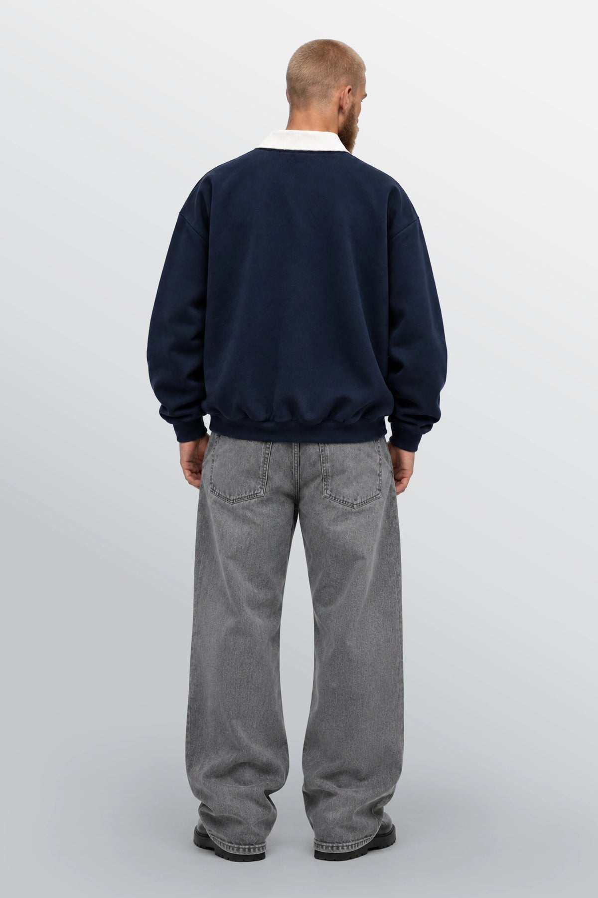 The Ragnarsons Polo Sweatshirt Navy