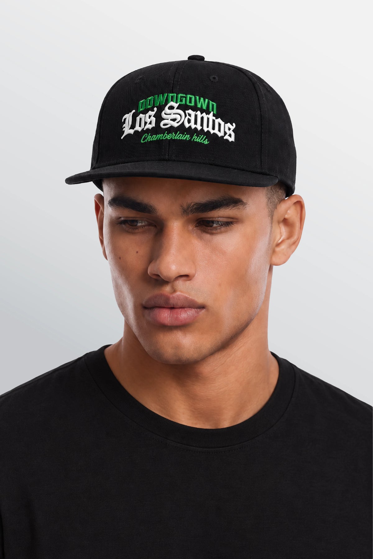 Los Santos snapback pet Zwart