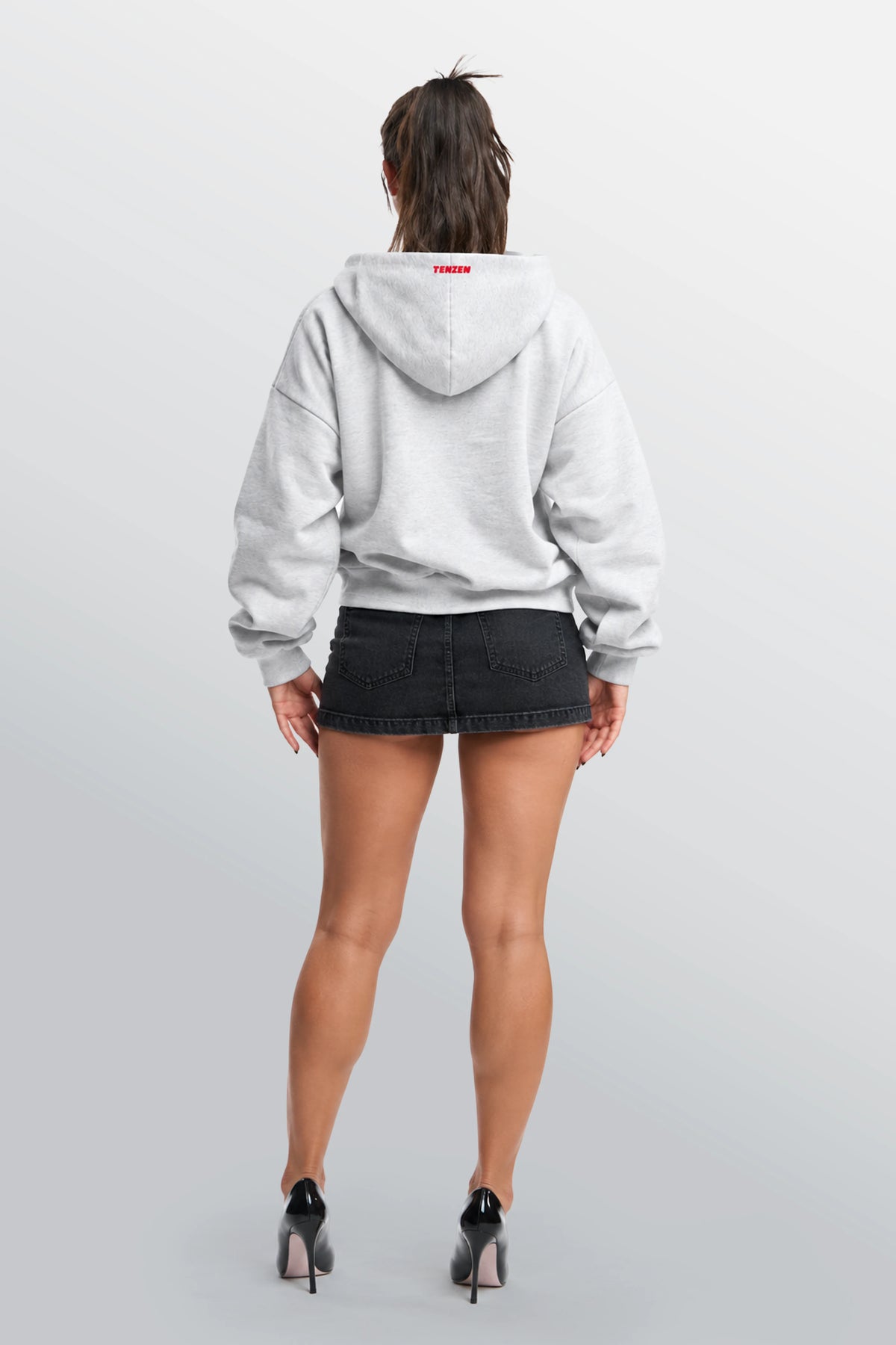 California Love Oversized Hoodie White