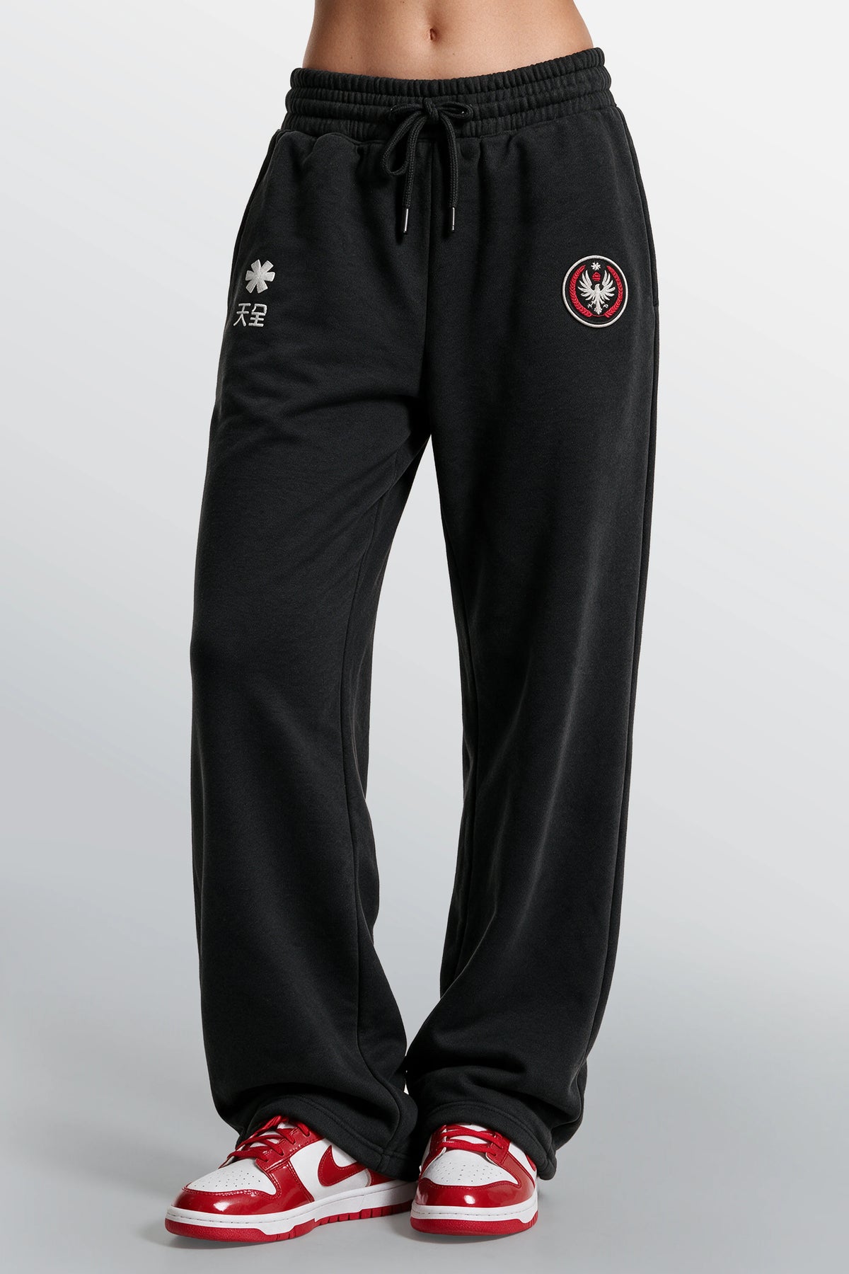 Angels Motor Club Loose-Fit Sweatpant Black